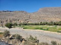 Wadi Ghul, Jabal Shams, Oman Royalty Free Stock Photo