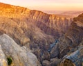 Wadi Ghul at sunset