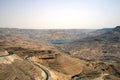 The Wadi Mujib in Jordan Royalty Free Stock Photo