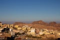Wadi musa city to enter petra jordan archaeological site