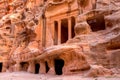 Triclinium at Little Petra, Siq al-Barid, Jordan