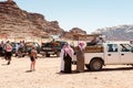 Wadi Ram desert, Jordan Royalty Free Stock Photo