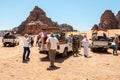 Wadi Ram desert, Jordan Royalty Free Stock Photo