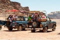 Wadi Ram desert, Jordan Royalty Free Stock Photo