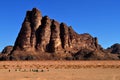 Wadi Rum Royalty Free Stock Photo