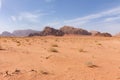 Wadi Rum Desert Royalty Free Stock Photo