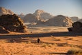 Wadi Rum desert, Jordan Royalty Free Stock Photo