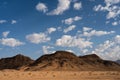 Wadi Rum Desert Landscape Royalty Free Stock Photo