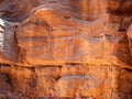 Wadi Rum desert petroglyphs, aka Valley of the Moon, Jordan, Middle East Royalty Free Stock Photo