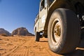 Wadi Rum desert Safari, Jordan Royalty Free Stock Photo