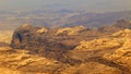 Wadi Rum Desert from the Upland Royalty Free Stock Photo