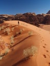 Wadi rum hiking