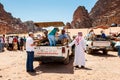 Wadi Ram desert, Jordan Royalty Free Stock Photo