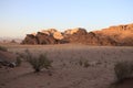 Jordan Wadi Rum landscapes, Desert Tourist Location