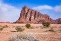 Wadi Rum, Jordan Royalty Free Stock Photo