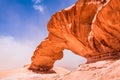 Wadi Rum, Jordan - Kharaz Jebel Royalty Free Stock Photo