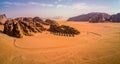 Wadi Rum Jordan, Scenic locations in Jordan Royalty Free Stock Photo