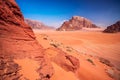 Wadi Rum, Jordan - Valley of the Moon desert landscape