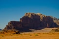 Wadi Rum Landscape Royalty Free Stock Photo