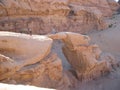 Wadi Rum rock formations