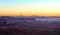 Wadi Rum Sunset Royalty Free Stock Photo