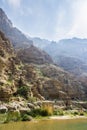 Wadi Shab & x28;Oman& x29; Royalty Free Stock Photo