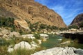 Wadi Tiwi, Oman Royalty Free Stock Photo