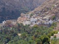 Small village in Wadi Tiwi, Oman