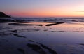 The Wading Pool on the rockshelf at sunrise Royalty Free Stock Photo