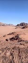 Wadirum desert jordan sand nature Royalty Free Stock Photo