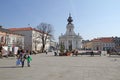 In wadowice Royalty Free Stock Photo