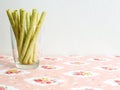 Wafer roll sticks cream rolls Royalty Free Stock Photo