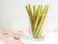 Wafer roll sticks cream rolls Royalty Free Stock Photo