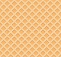 Wafer Seamless Background. Vector Illustration eps