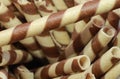 Wafer sticks chocolate flavor Royalty Free Stock Photo