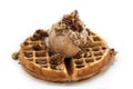 Waffle Royalty Free Stock Photo