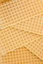 Waffle background Royalty Free Stock Photo