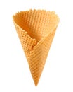 Waffle cornet Royalty Free Stock Photo