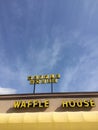 Waffle house restaurant Royalty Free Stock Photo