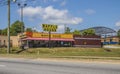 Waffle House restaurant and sign in Snellville Georgia