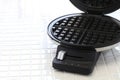 Waffle maker machine, waffle maker, waffle iron Royalty Free Stock Photo