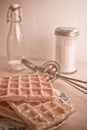 Waffle Nostalgia Royalty Free Stock Photo