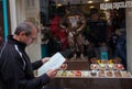 Waffle shop in Brussels