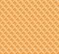 Waffle texture background vector illustration