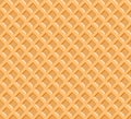 Waffle texture background vector illustration