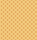 Waffle texture beautiful banner wallpaper design illustration