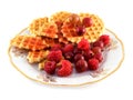 Waffles Royalty Free Stock Photo
