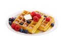 Waffles Royalty Free Stock Photo