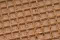 Waffles background cell texture closeup