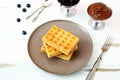 Waffles Royalty Free Stock Photo